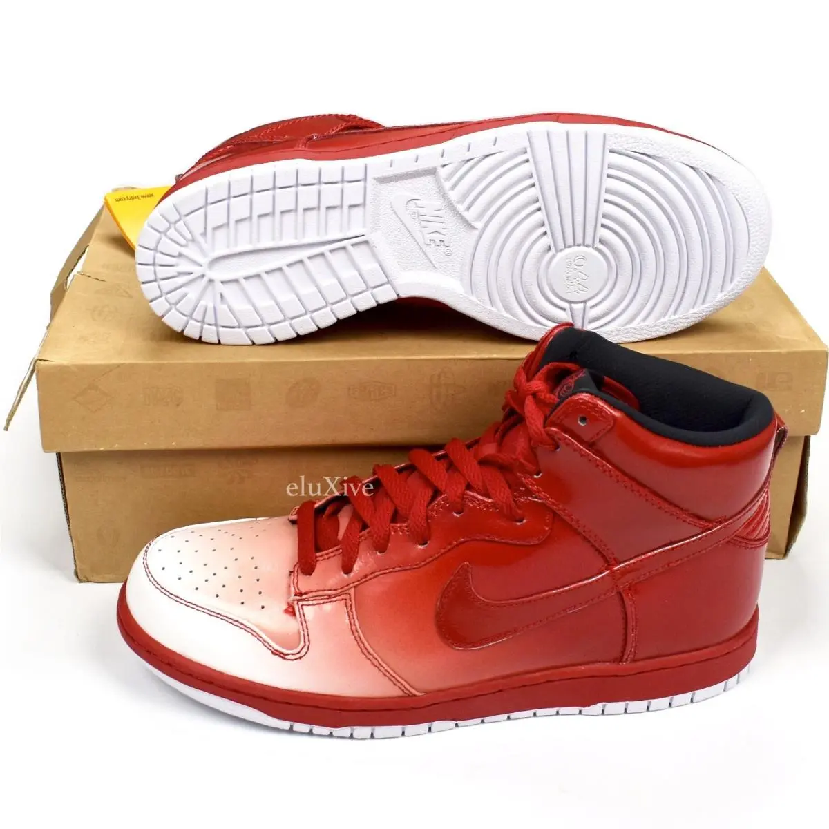 Nike shoes - Nike Dunk High - Dunk High - 349710-161 - Red 0