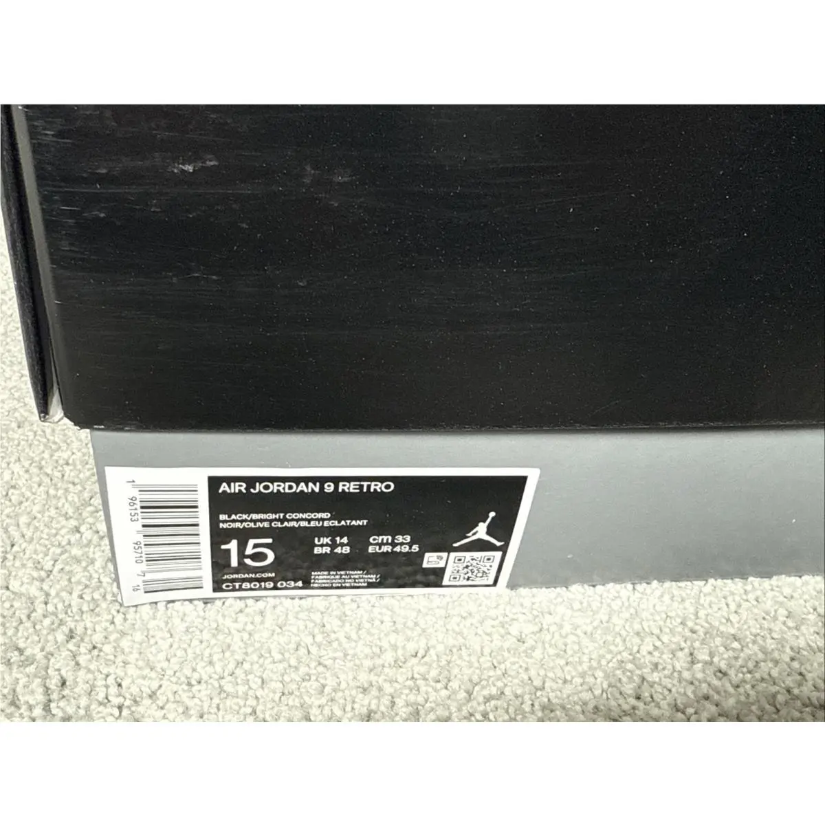 Nike shoes - Jordan 9 - Olive 0
