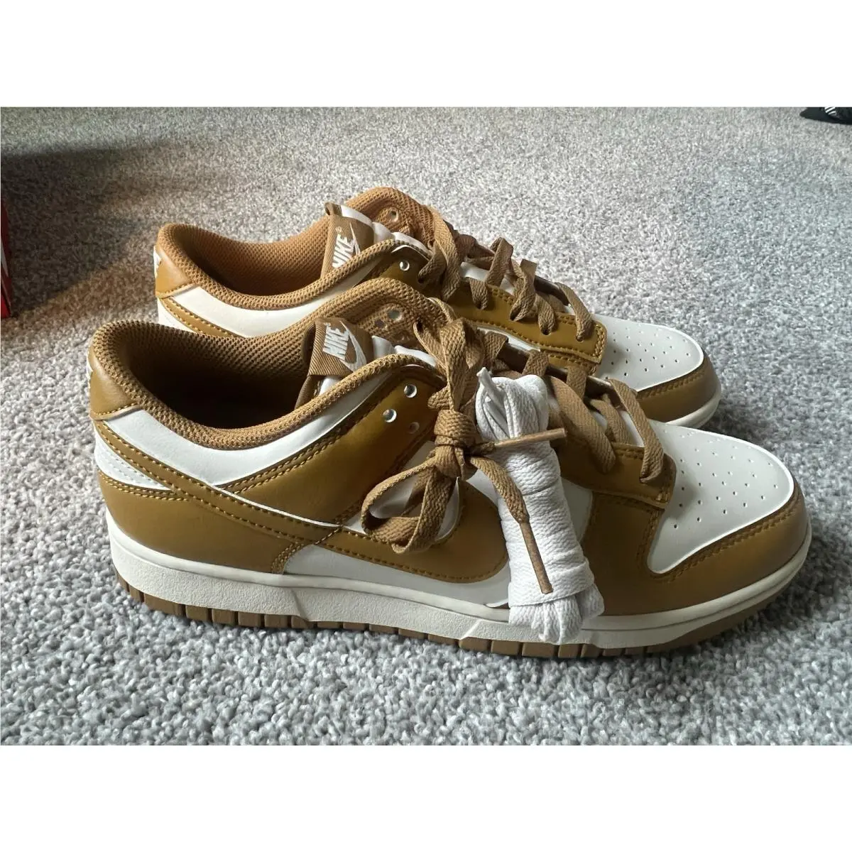Size 9 -  Dunk Low Wheat Pale Ivory by Nike