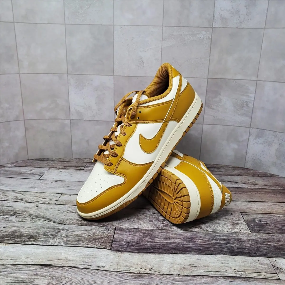 Nike Dunk Low Men`s Size 14 Pale Ivory Wheat HF5441-108