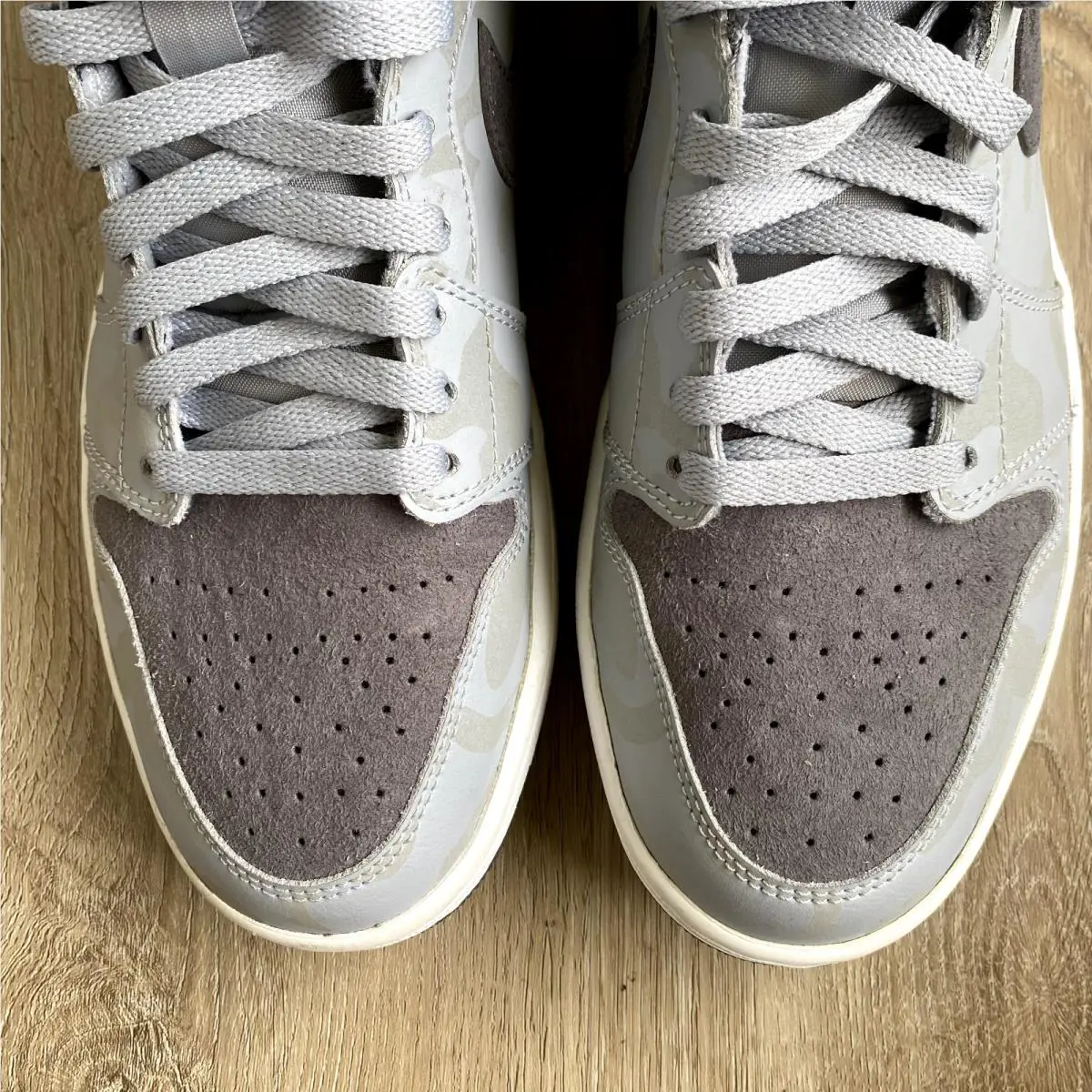 Nike shoes - Nike Air Jordan 1 - Air - AA3993027-027 - Wolf Grey Camo (UPC: 00666032441008) 6