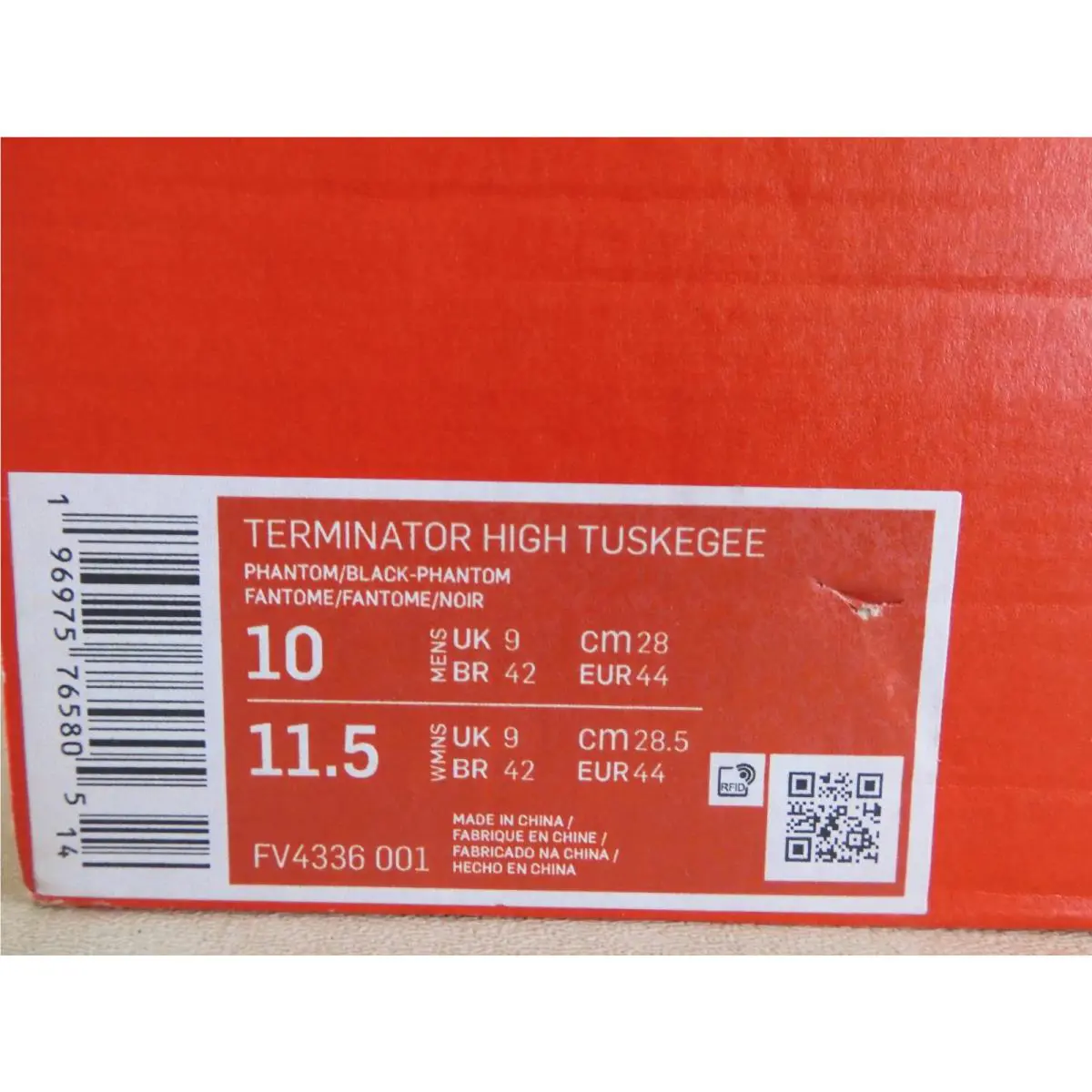 Nike shoes - Nike Terminator High - Terminator High - FV4336-001 - White (UPC: 196975765805) 3