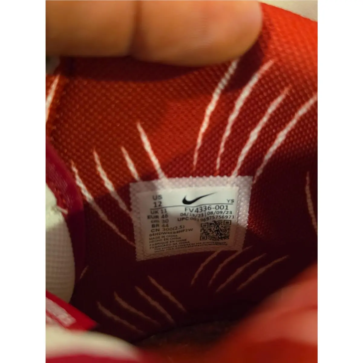Nike shoes - Nike Terminator - Terminator - FV4336-001 - Red 6