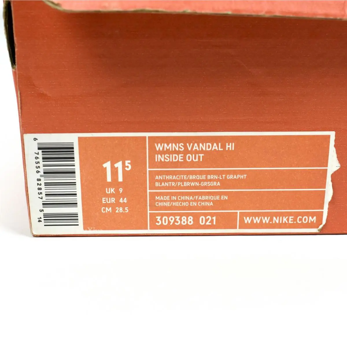 Nike shoes - Nike Vandal High - Vandal High - 309388-021 - Black 10