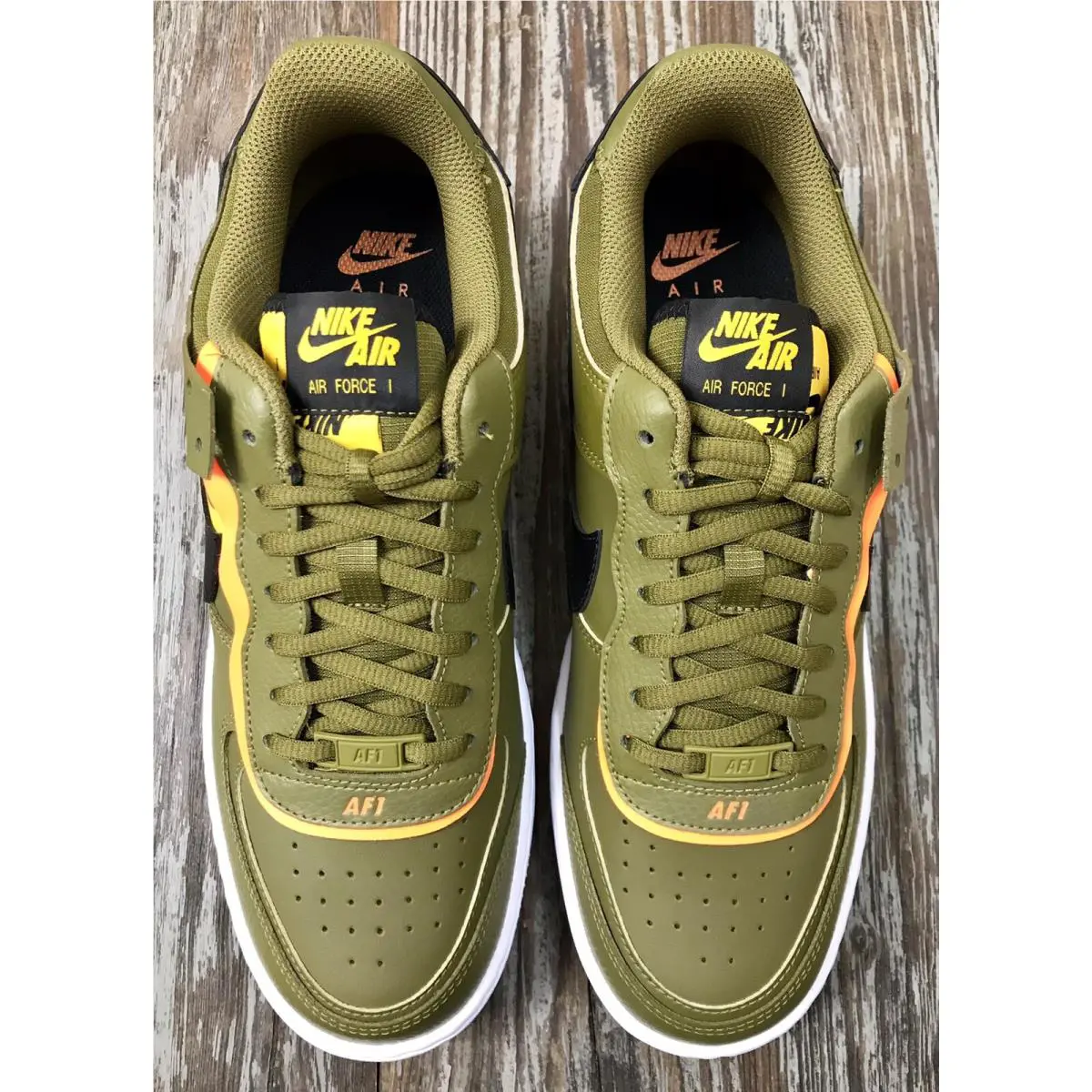 Nike shoes - Nike Air Force 1 Shadow - DC1876-300 - Green, Manufacturer: Olive Flak Black 1