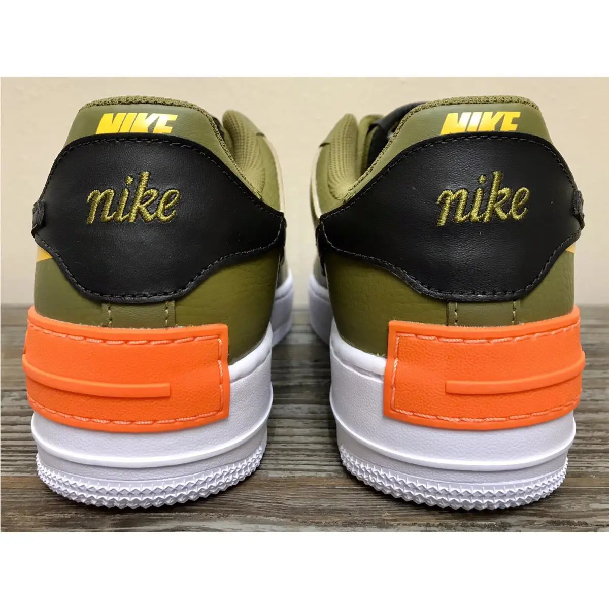 Nike shoes - Nike Air Force 1 Shadow - DC1876-300 - Green, Manufacturer: Olive Flak Black 4