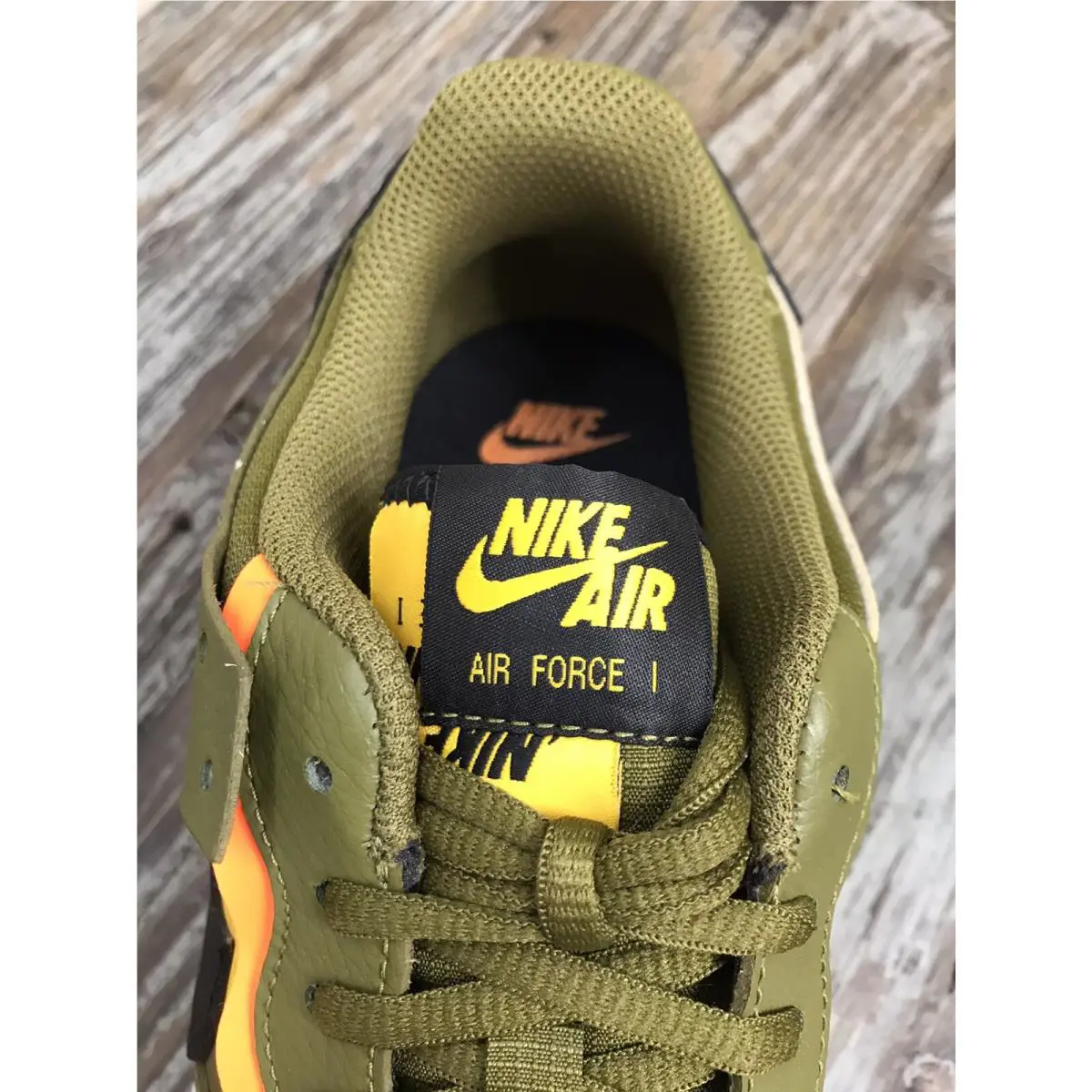 Nike shoes - Nike Air Force 1 Shadow - DC1876-300 - Green, Manufacturer: Olive Flak Black 7