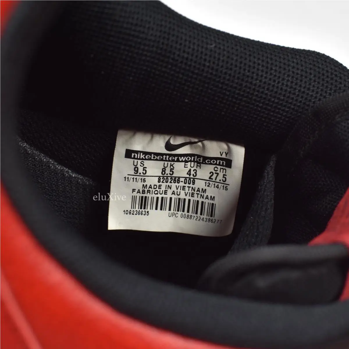 Nike shoes - Nike Air Force 1 - Air Force - 820266-009 - Red 11