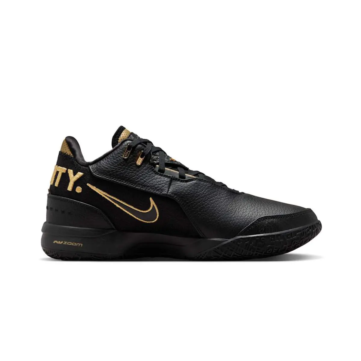 Nike shoes - Nike Zoom LeBron NXXT Gen - BLACK/WHITE/GOLD - FJ1566-103 3