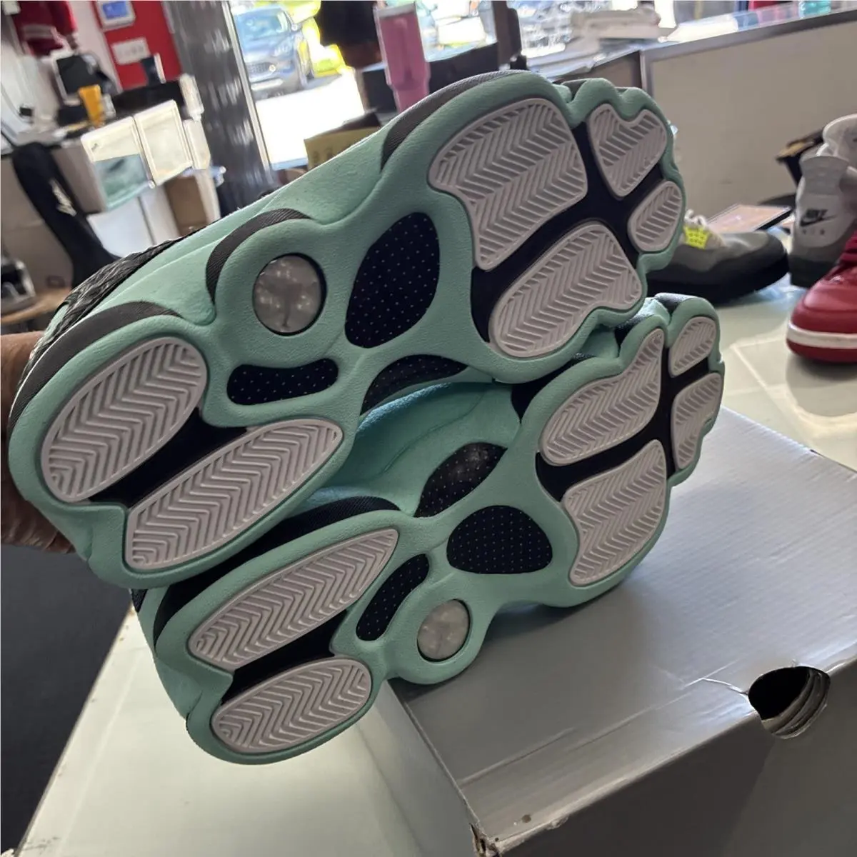 Nike shoes - Air Jordan 13 - Air - 414571-030 - Green 8