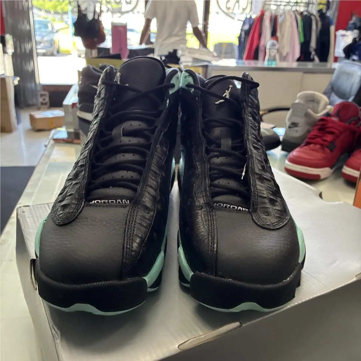 Nike shoes - Air Jordan 13 - Air - 414571-030 - Green 4
