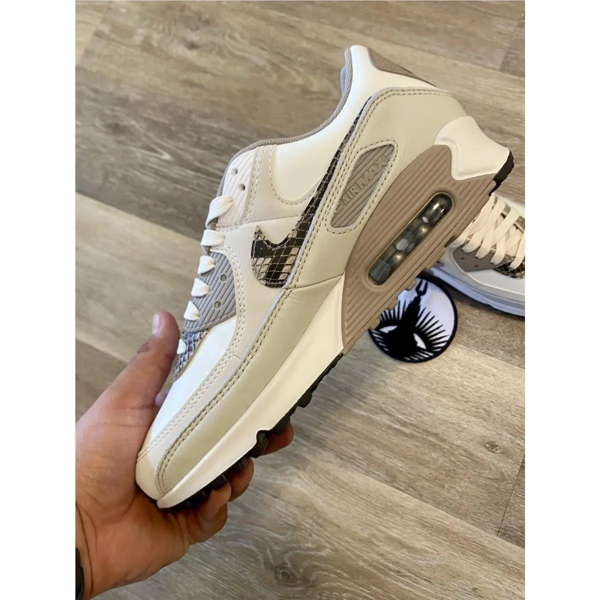 Nike shoes - Nike Air Max 90 AMD 2 - HV4915-100 - Light Orewood Brown / Malt / Phantom (UPC: 197859057337) 3