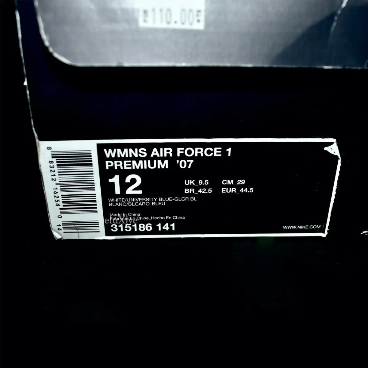 Nike shoes - Nike Air Force 1 - Air Force - 315186141 - White 10