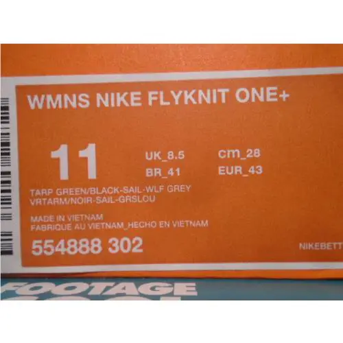Nike shoes - Nike Flyknit One+ - Flyknit - 554888-302 - Green 6