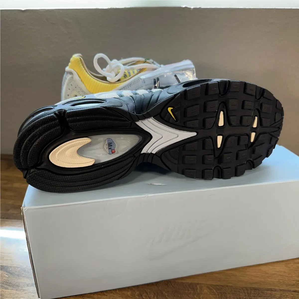 Nike shoes - Nike Air Max Tailwind 4 - CK0901-400 - Cobalt Tint / Chrome Yellow-Sail (UPC: 0193153782258) 11