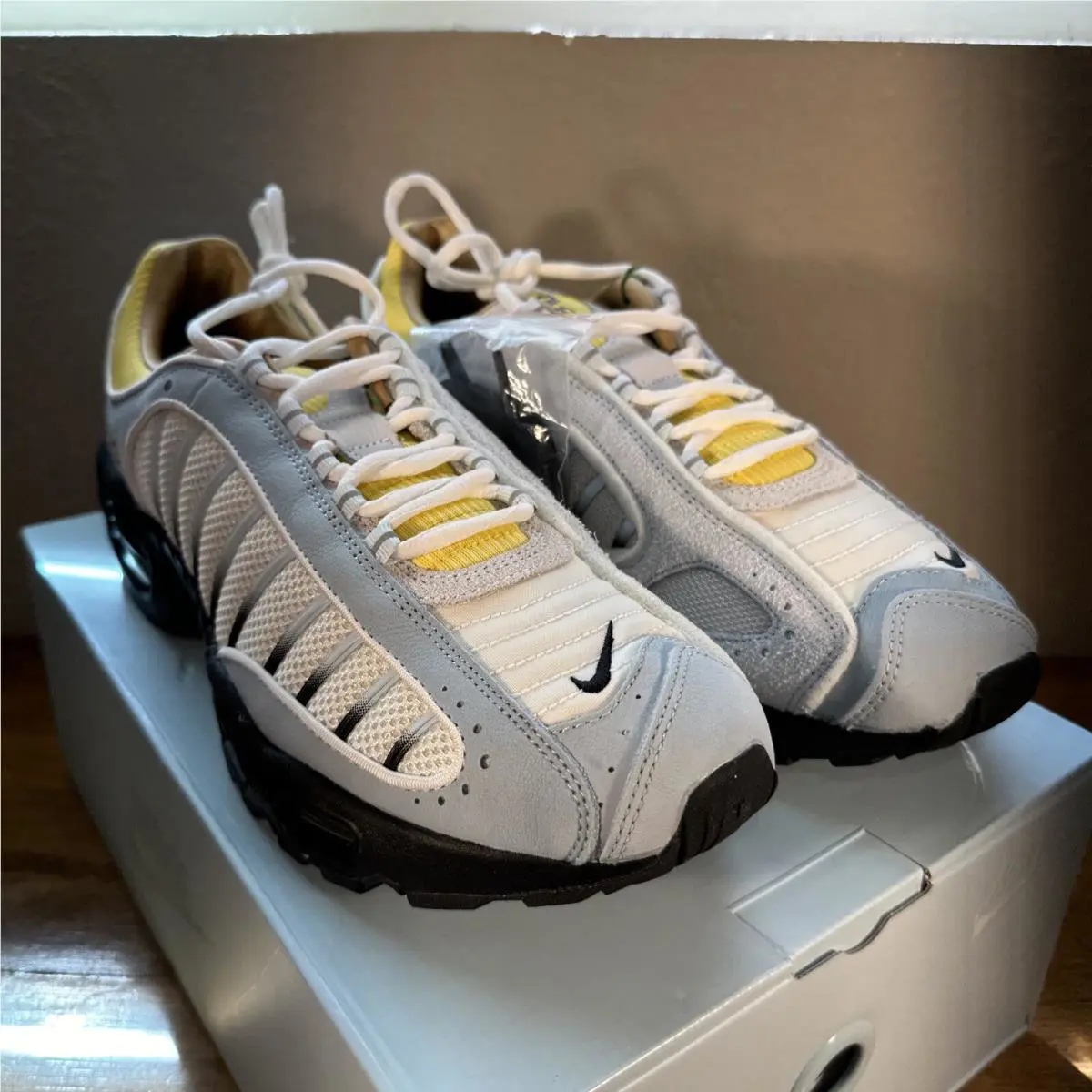 Nike shoes - Nike Air Max Tailwind 4 - CK0901-400 - Cobalt Tint / Chrome Yellow-Sail (UPC: 0193153782258) 1