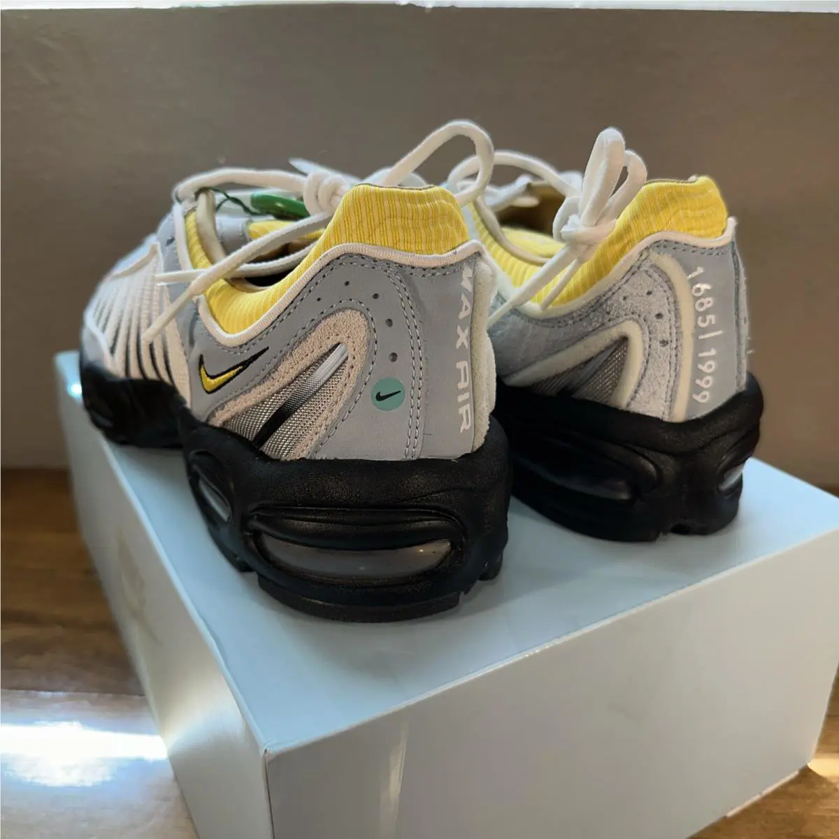Nike shoes - Nike Air Max Tailwind 4 - CK0901-400 - Cobalt Tint / Chrome Yellow-Sail (UPC: 0193153782258) 7