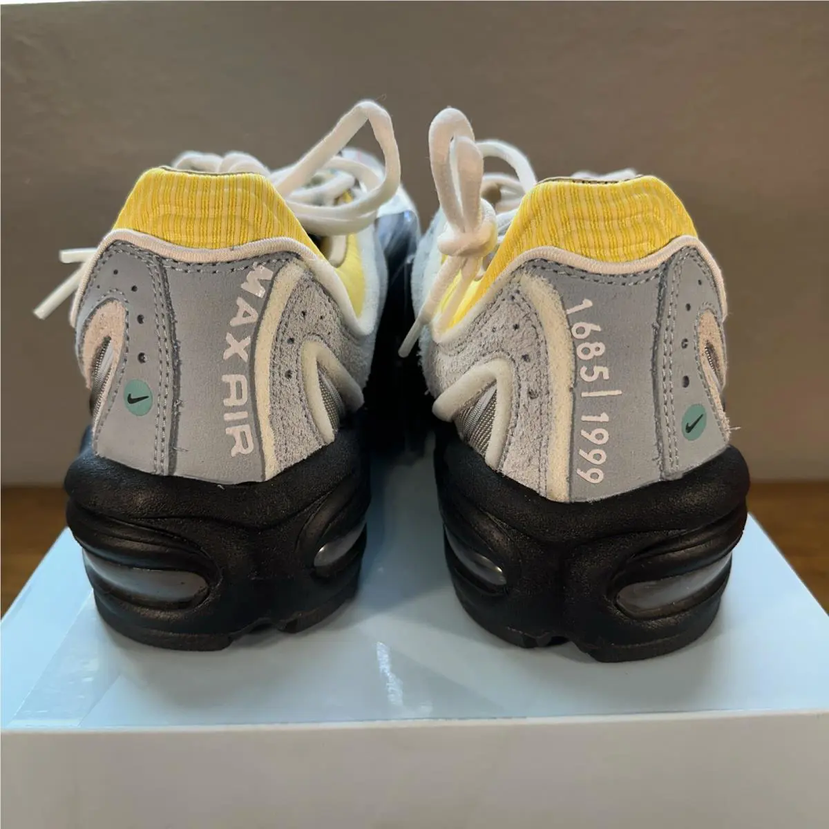 Nike shoes - Nike Air Max Tailwind 4 - CK0901-400 - Cobalt Tint / Chrome Yellow-Sail (UPC: 0193153782258) 8