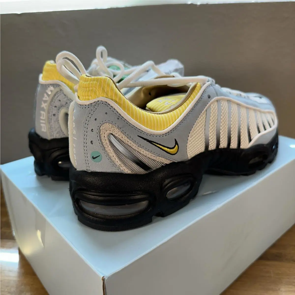 Nike shoes - Nike Air Max Tailwind 4 - CK0901-400 - Cobalt Tint / Chrome Yellow-Sail (UPC: 0193153782258) 9