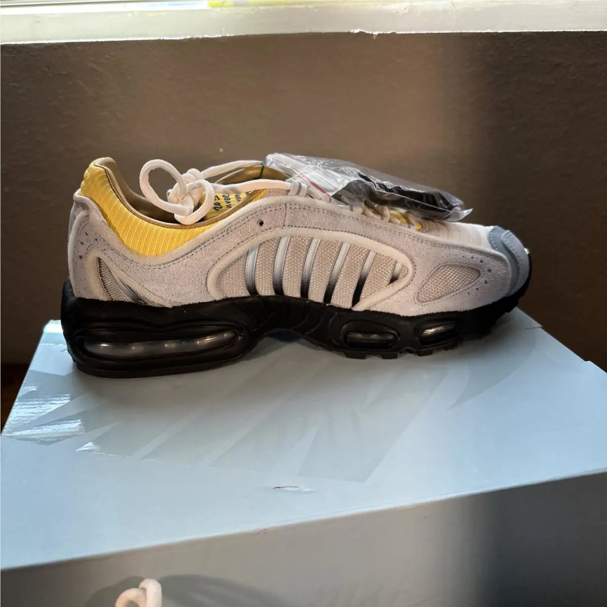 Nike shoes - Nike Air Max Tailwind 4 - CK0901-400 - Cobalt Tint / Chrome Yellow-Sail (UPC: 0193153782258) 12