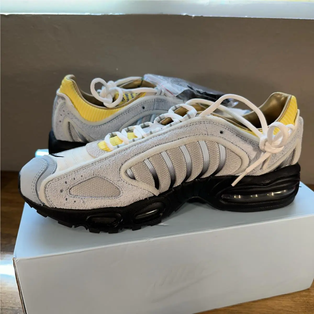 Nike shoes - Nike Air Max Tailwind 4 - CK0901-400 - Cobalt Tint / Chrome Yellow-Sail (UPC: 0193153782258) 13
