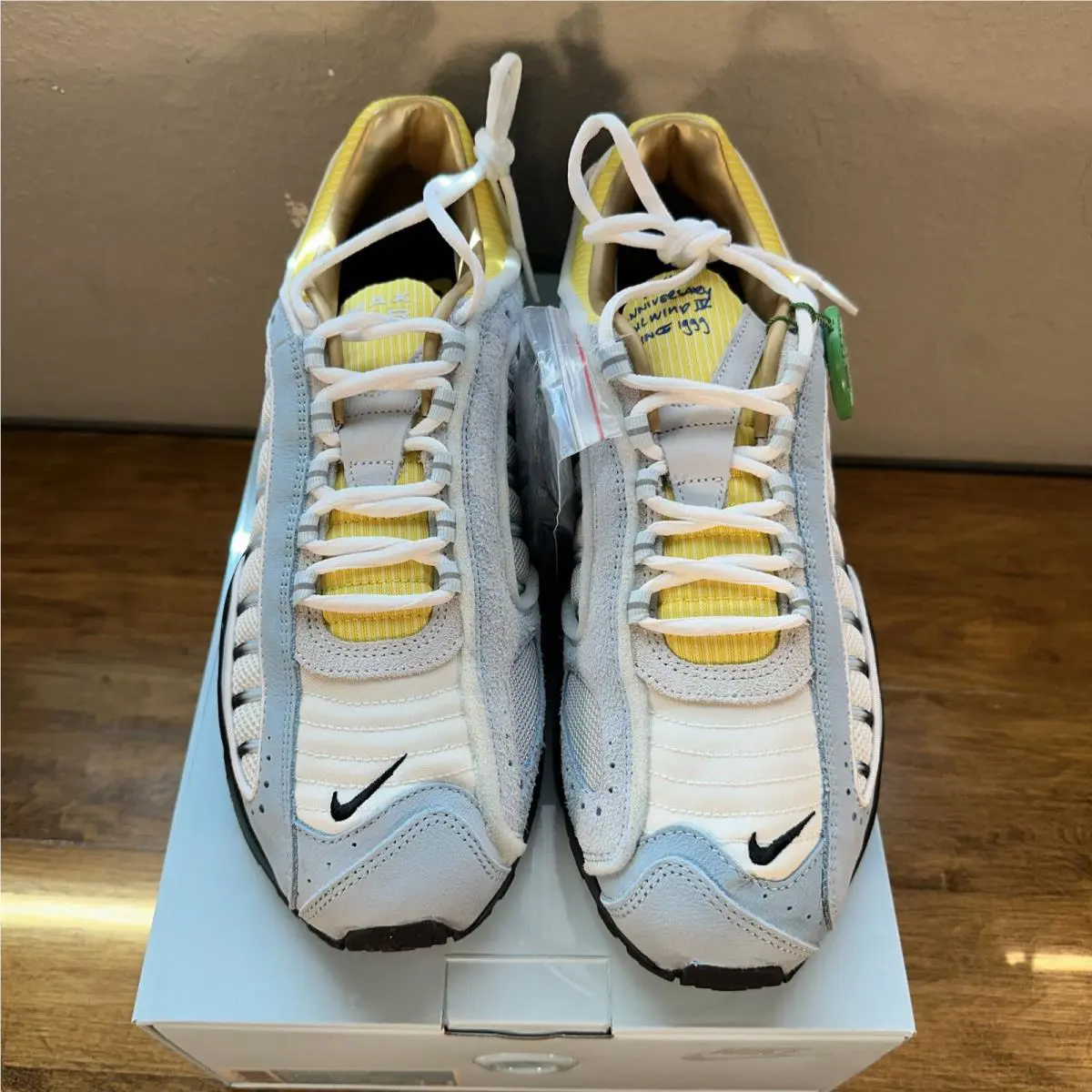 Nike shoes - Nike Air Max Tailwind 4 - CK0901-400 - Cobalt Tint / Chrome Yellow-Sail (UPC: 0193153782258) 3