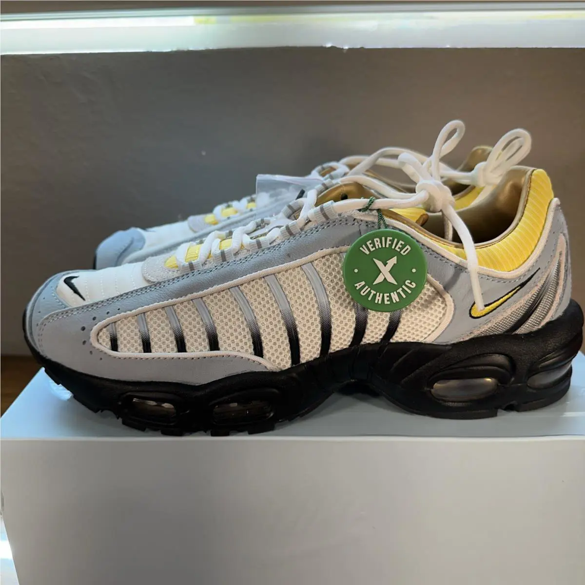 Nike shoes - Nike Air Max Tailwind 4 - CK0901-400 - Cobalt Tint / Chrome Yellow-Sail (UPC: 0193153782258) 5