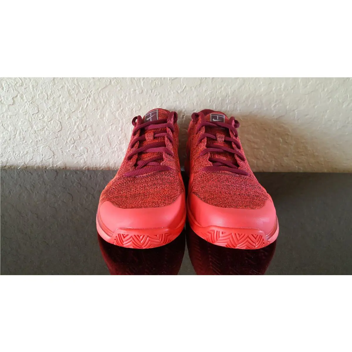 Nike shoes - Nike Zoom Vapor Flyknit - Zoom Vapor Flyknit - 747361-008 - Red 0