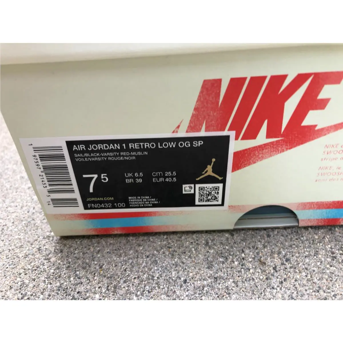 Nike shoes - Air Jordan 1 Low - Air Low - Multicolor 0