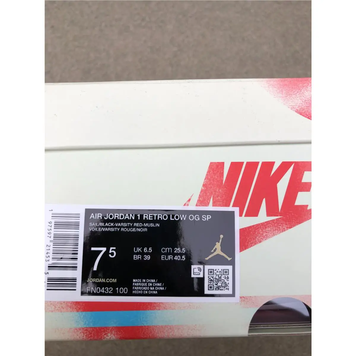 Nike shoes - Air Jordan 1 Low - Air Low - Multicolor 5