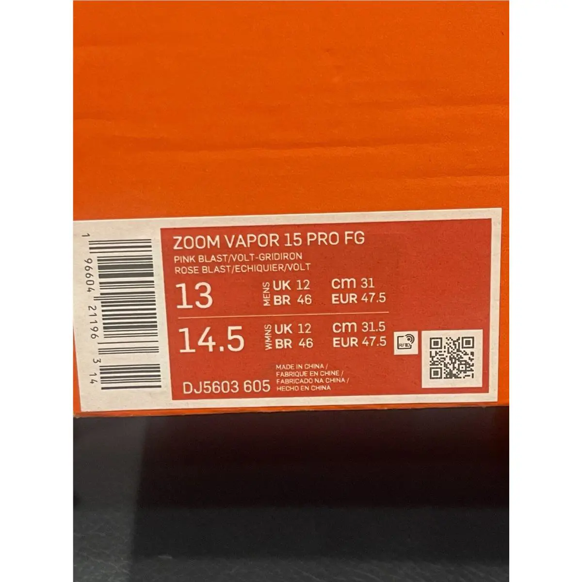 Nike shoes - Nike Mercurial Vapor - Mercurial Vapor - DV5603-605 - Pink (UPC: 196604211840) 8