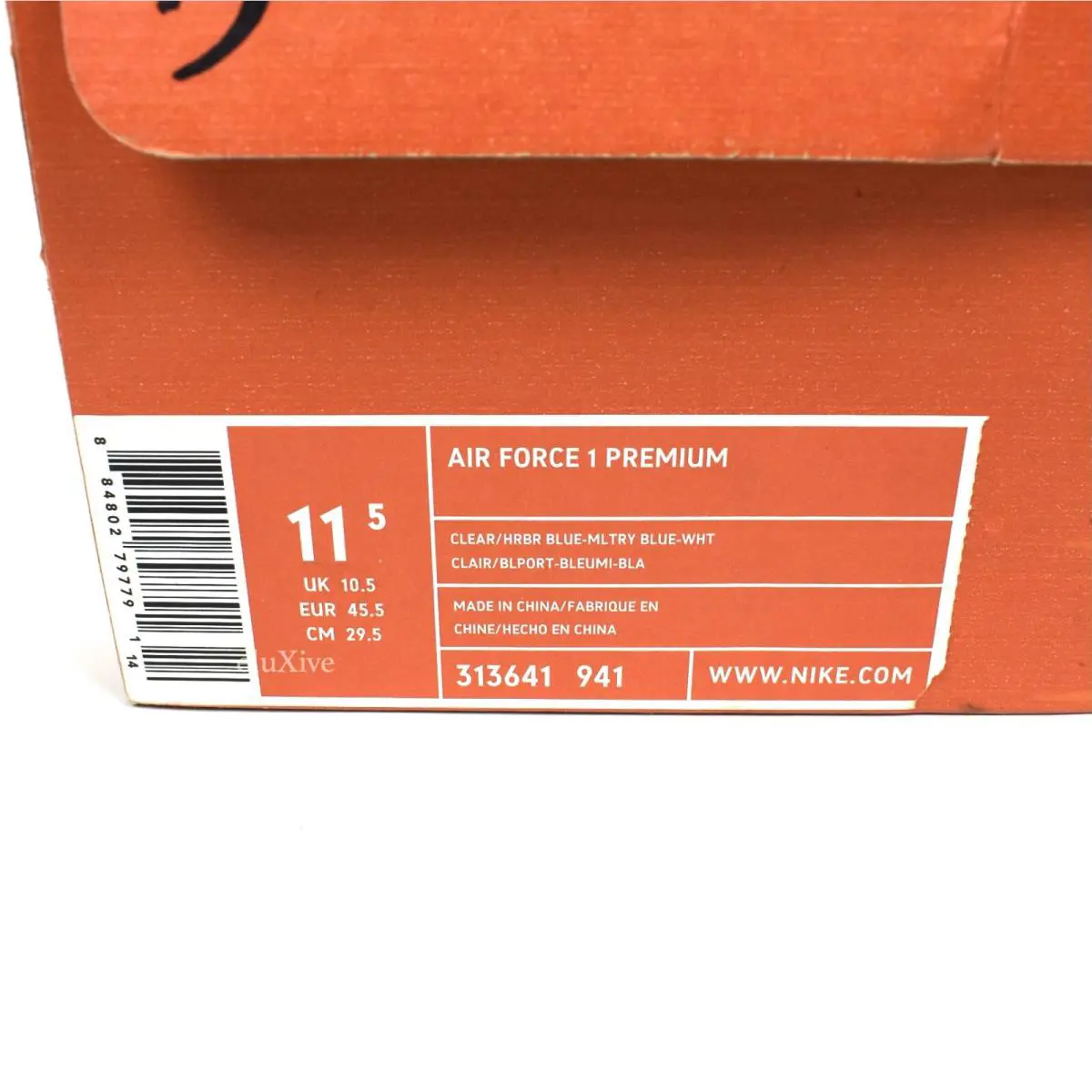 Nike shoes - Nike Air Force 1 - Air Force - 313641-941 - Blue 9