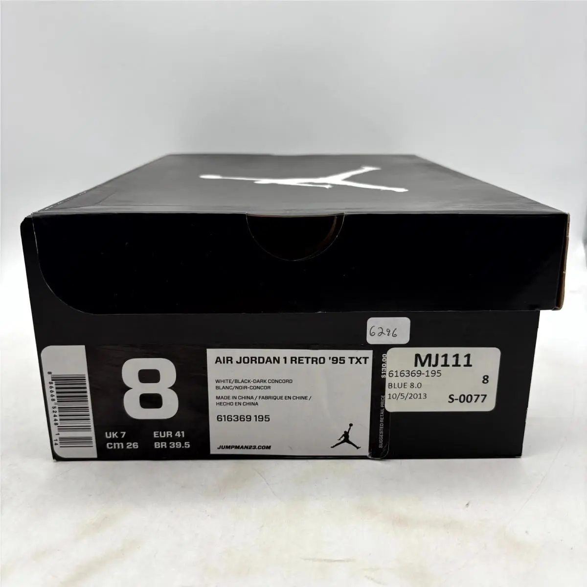 Nike shoes - Nike Air Jordan 1 Retro 95 616369-195 - 616369-195 - White (UPC: 886668524481) 6