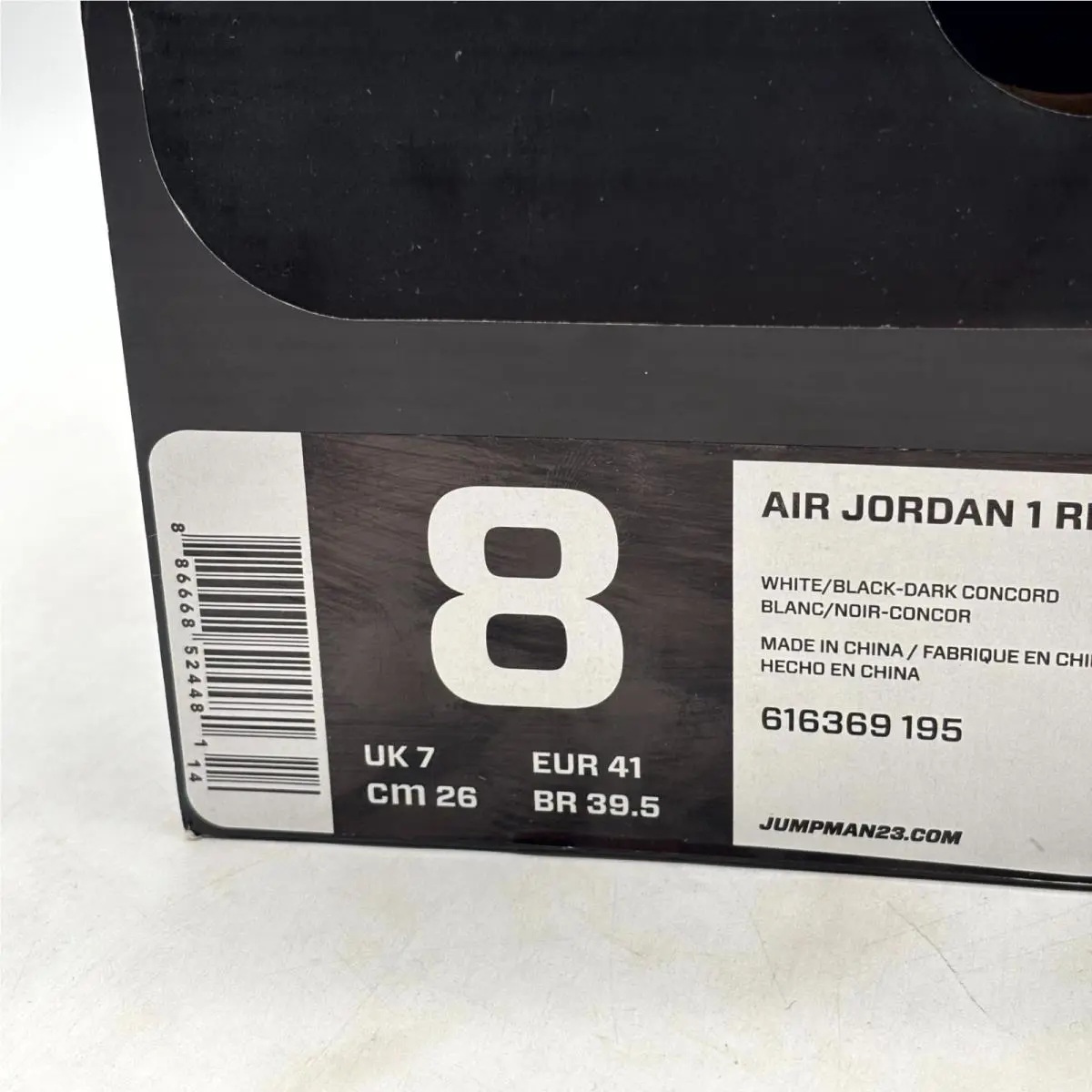Nike shoes - Nike Air Jordan 1 Retro 95 616369-195 - 616369-195 - White (UPC: 886668524481) 7