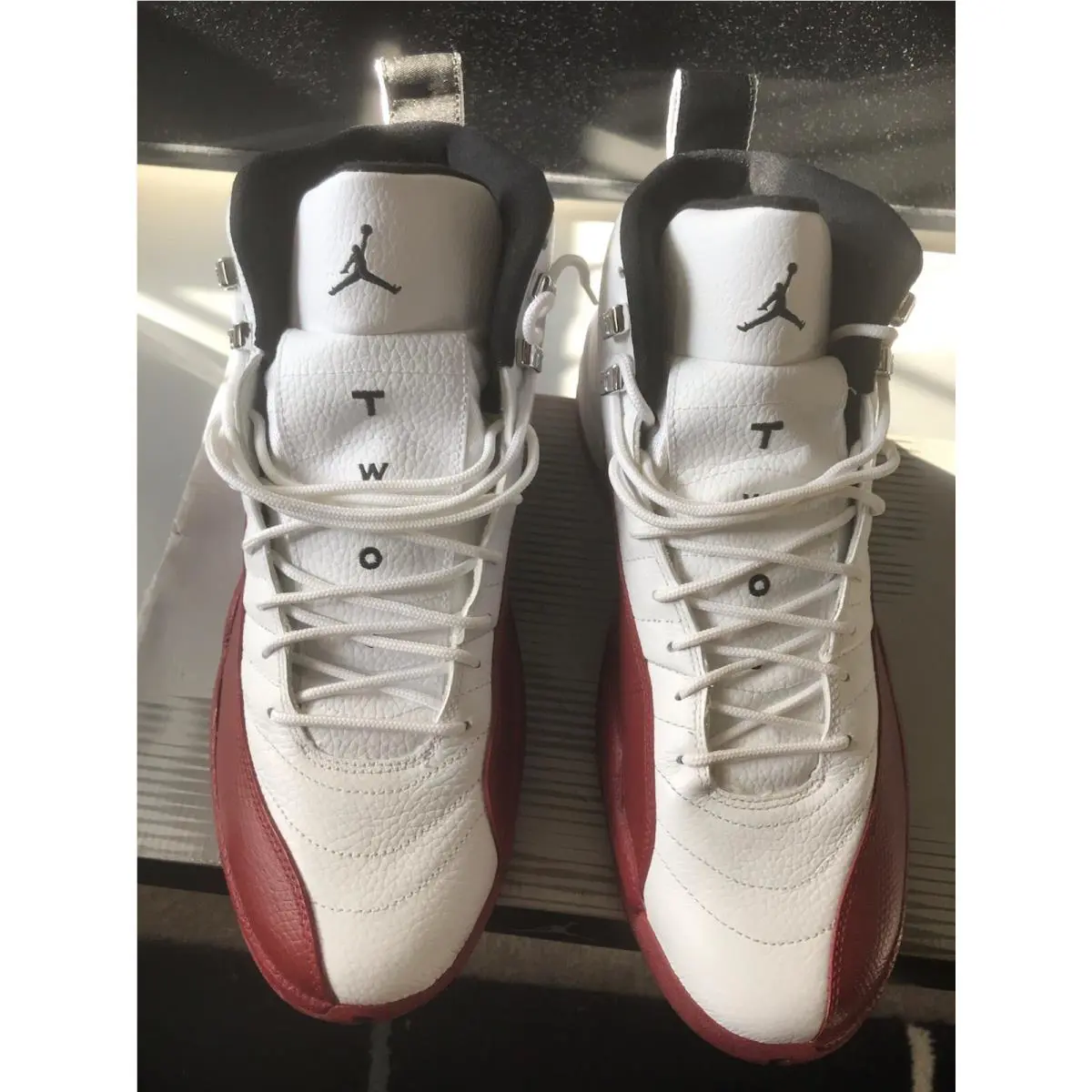Nike shoes - Jordan 12 - White 1