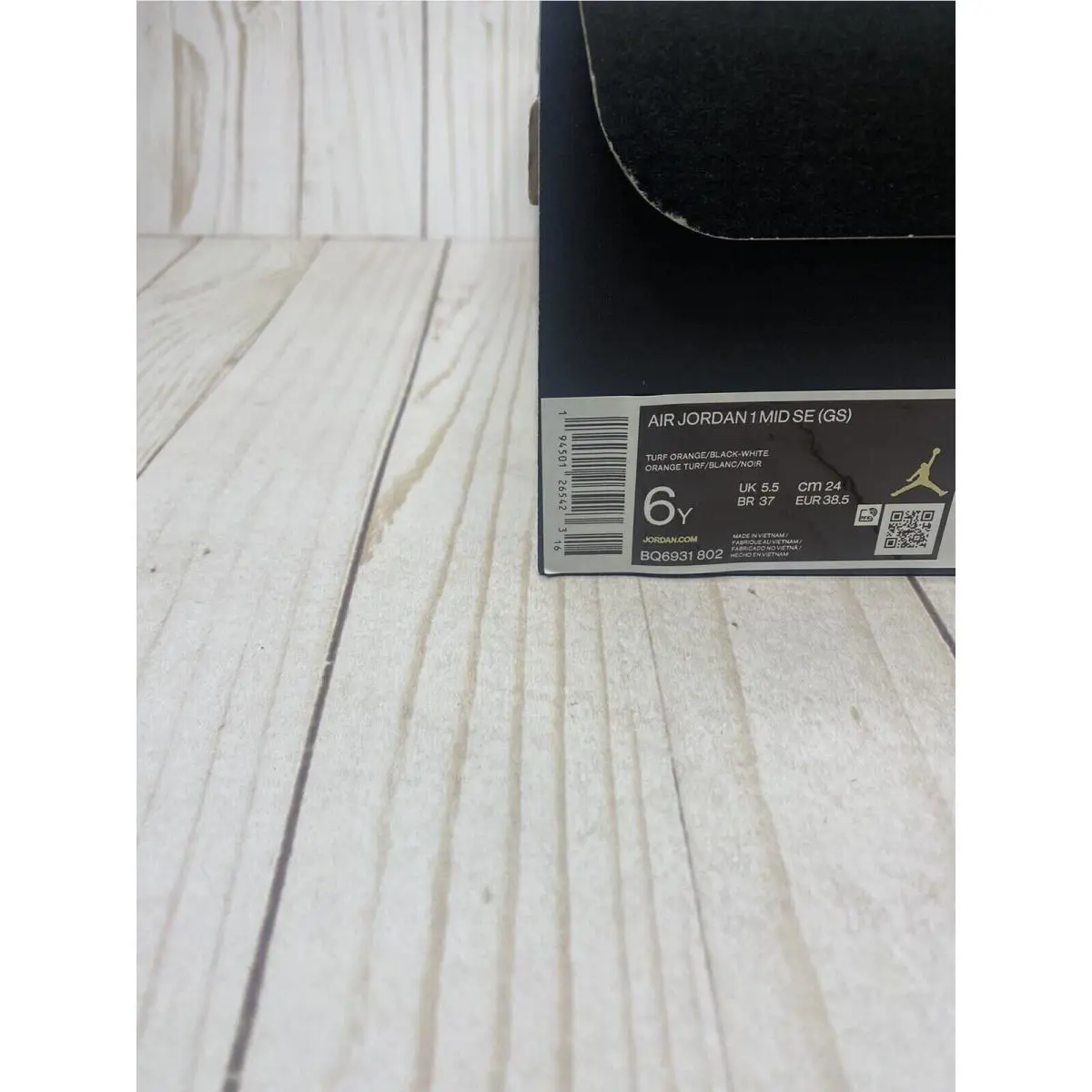 Nike shoes - Nike Air Jordan 1 - Air - BQ6931-802 - Orange (UPC: 194501265423) 8