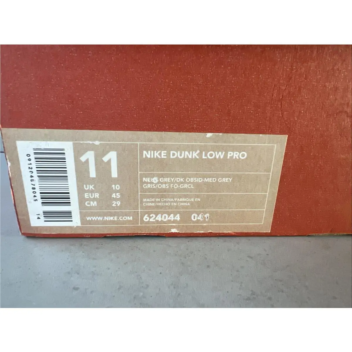 Nike shoes - Nike Dunk - Dunk - 624044-041 - Gray 6