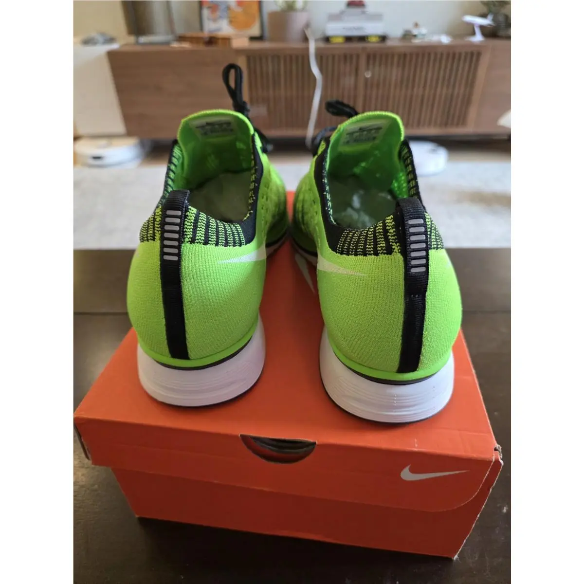 Nike shoes - Nike Flyknit Trainer - Flyknit Trainer - 532984-301 - Green 3