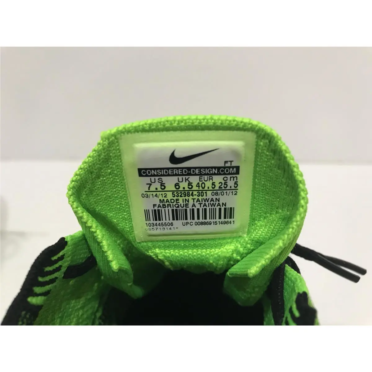 Nike shoes - Nike Flyknit Trainer - Flyknit Trainer - 532984-301 - ELECTRIC GREEN 8
