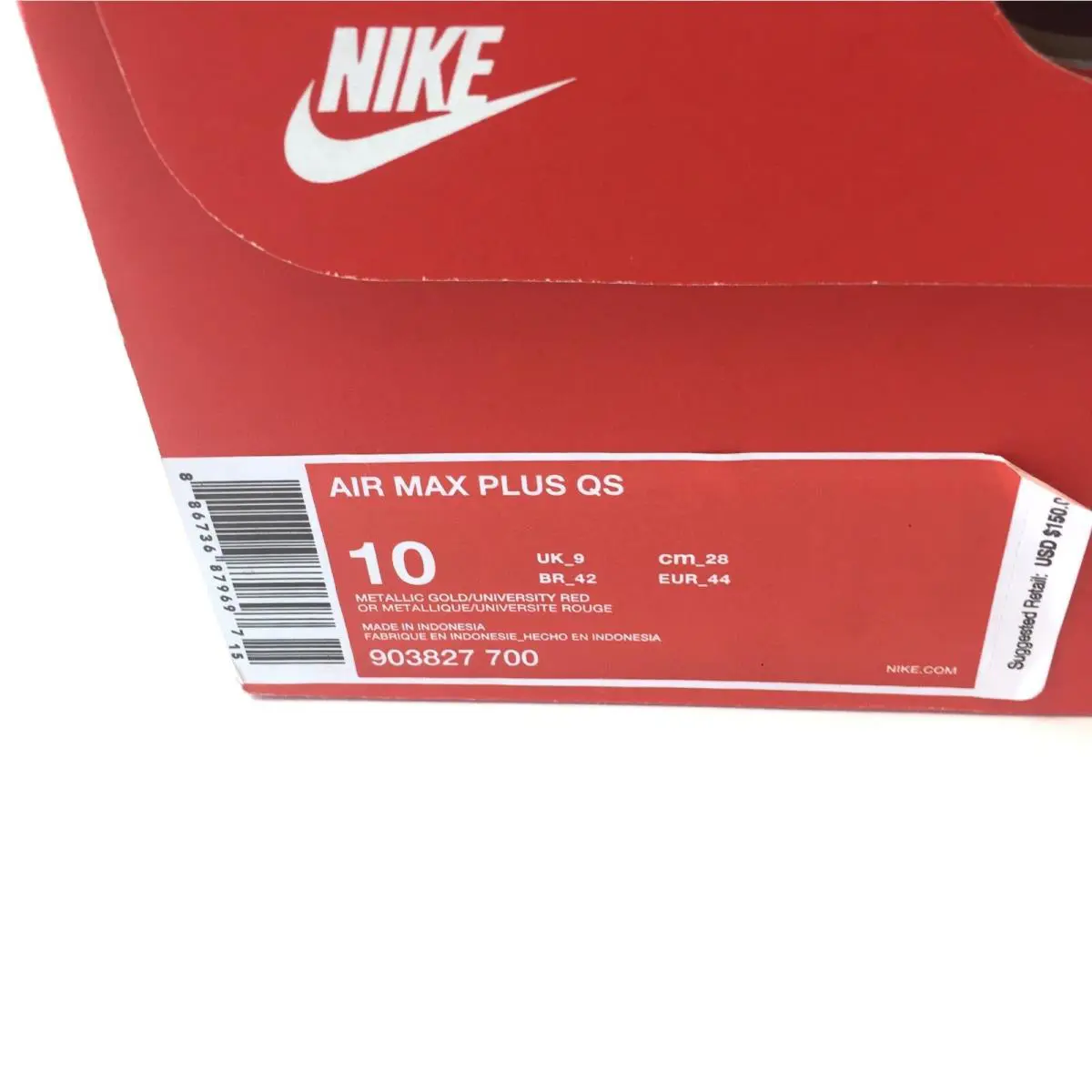 Nike shoes - Nike Air Max Plus - Air Max Plus - Gold 10