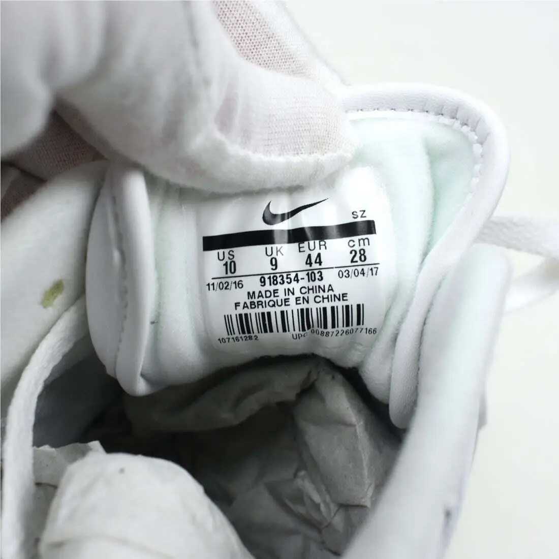 Nike shoes - Nike Air Max 1 - Air Max - 918354-103 - White 10