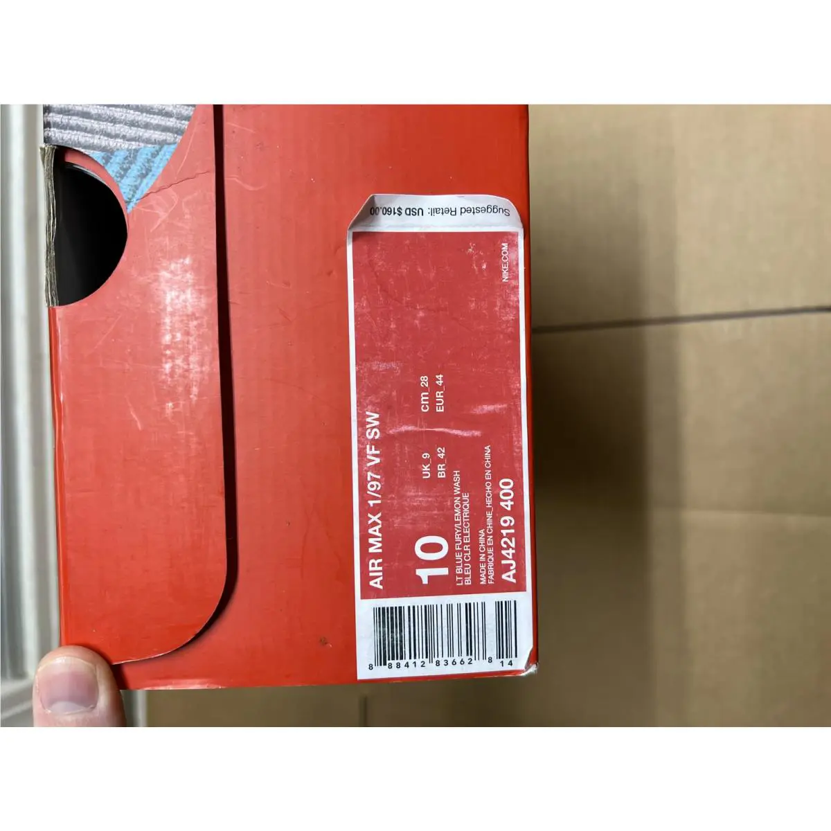 Nike shoes - Nike Air Max 1/97 VF SW (Left 10.5 Right 10) - Multicolor 9