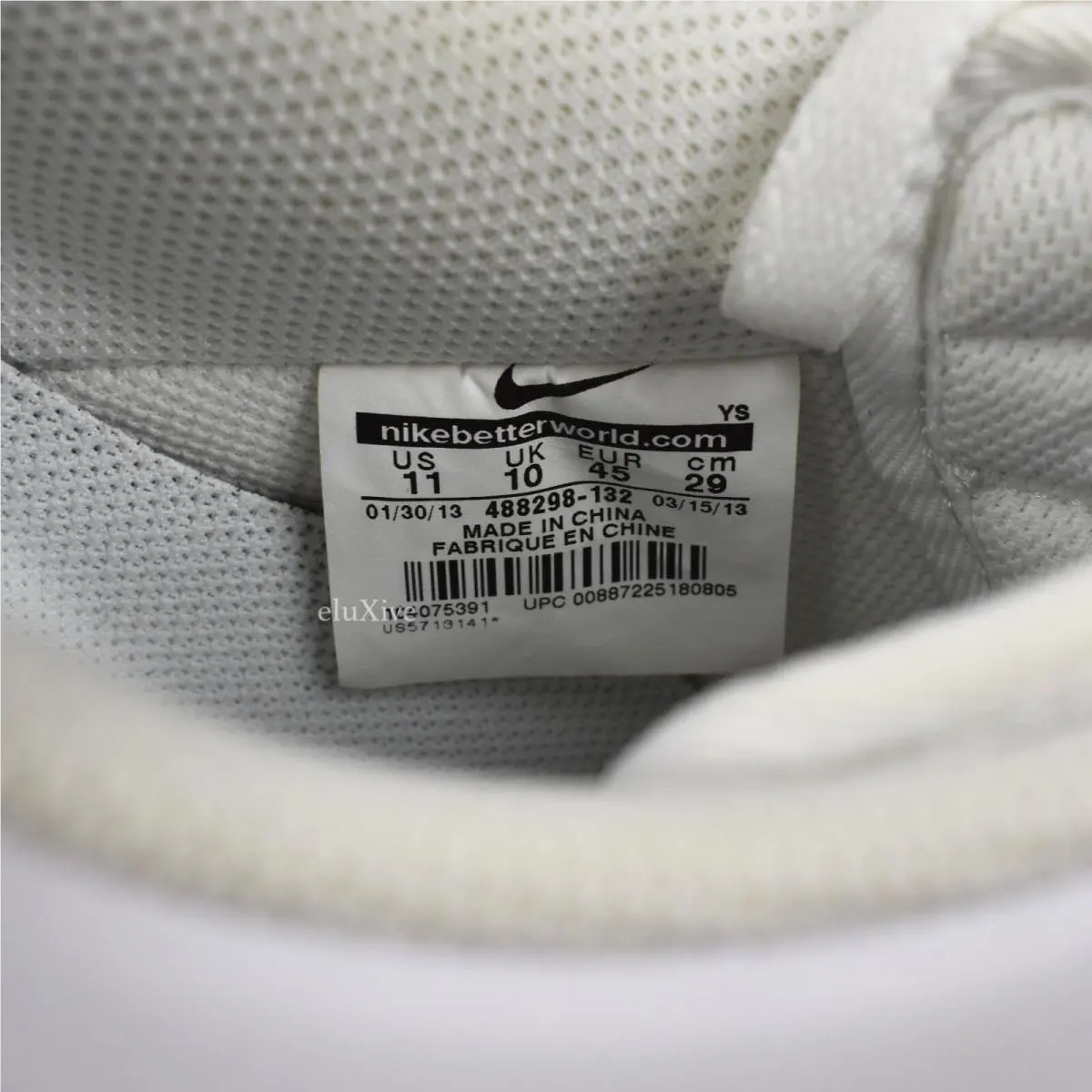 Nike shoes - Nike Air Force 1 - Air Force - 488298-132 - White 9