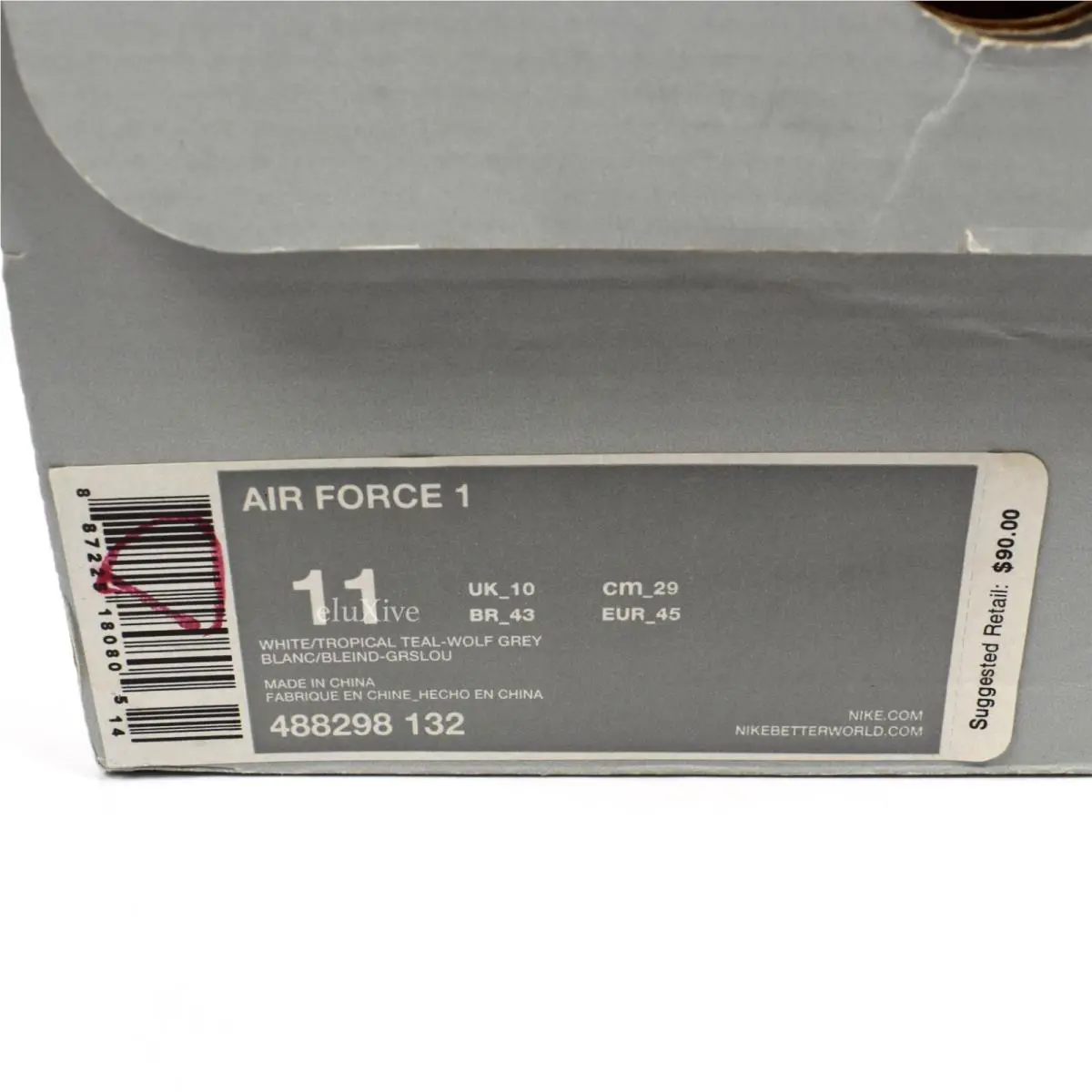 Nike shoes - Nike Air Force 1 - Air Force - 488298-132 - White 10