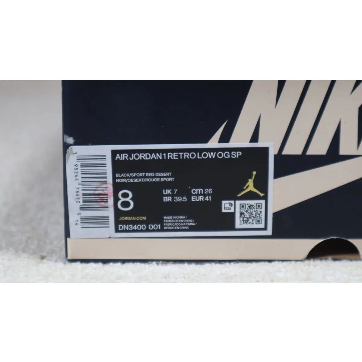 Nike shoes - Air Jordan 1 - Air - Black/Red/White 15
