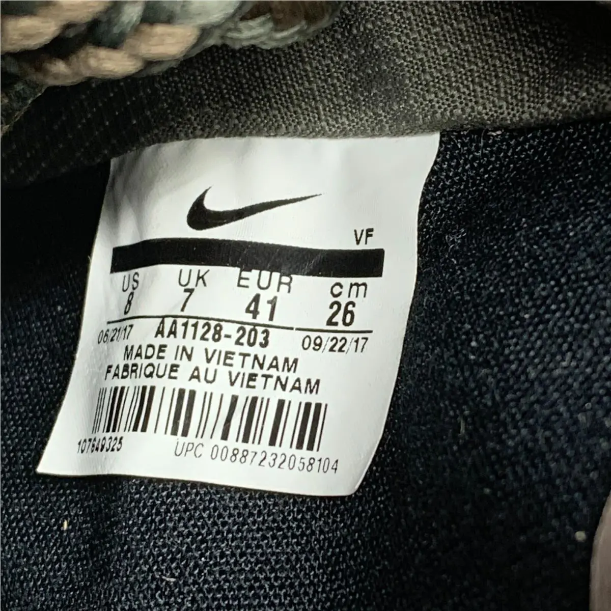 Nike shoes - Nike SF AF1 HI - AA1128 203 - Multicolor (UPC: 887232058104) 6