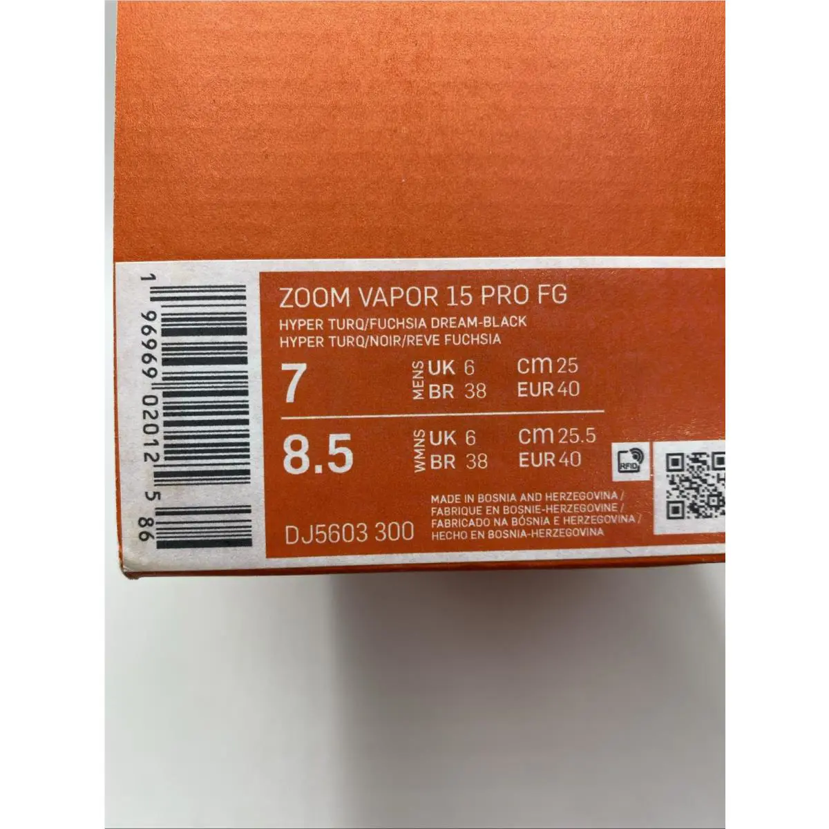 Nike shoes - Nike Zoom Vapor - Zoom Vapor - DJ5603 300 - Hyper Turq/Fuchsia Dream-Black (UPC: 196969020125) 6