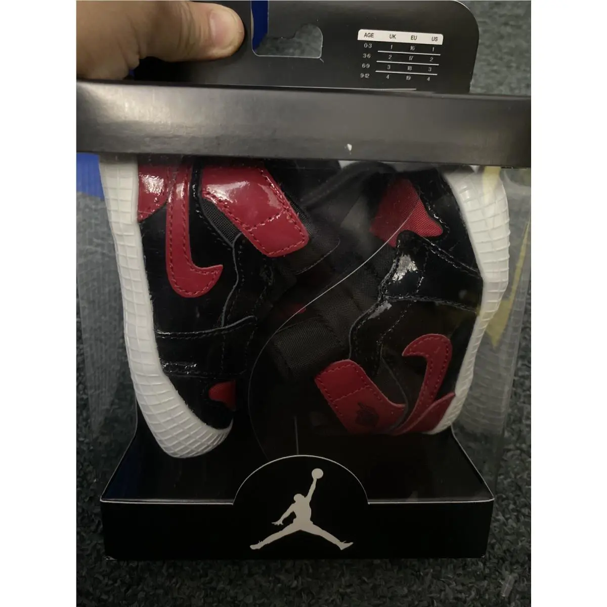 Nike shoes - Air Jordan Retro - Air Retro - AT3745-063 - Red (UPC: 0195243796237) 4
