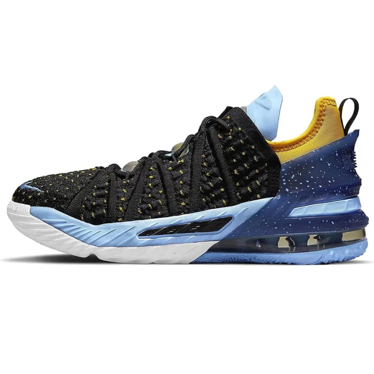 Nike shoes - Nike LeBron 18 - LeBron - CW2760 006 - Black/University Gold-Coast (UPC: 194958668112) 6