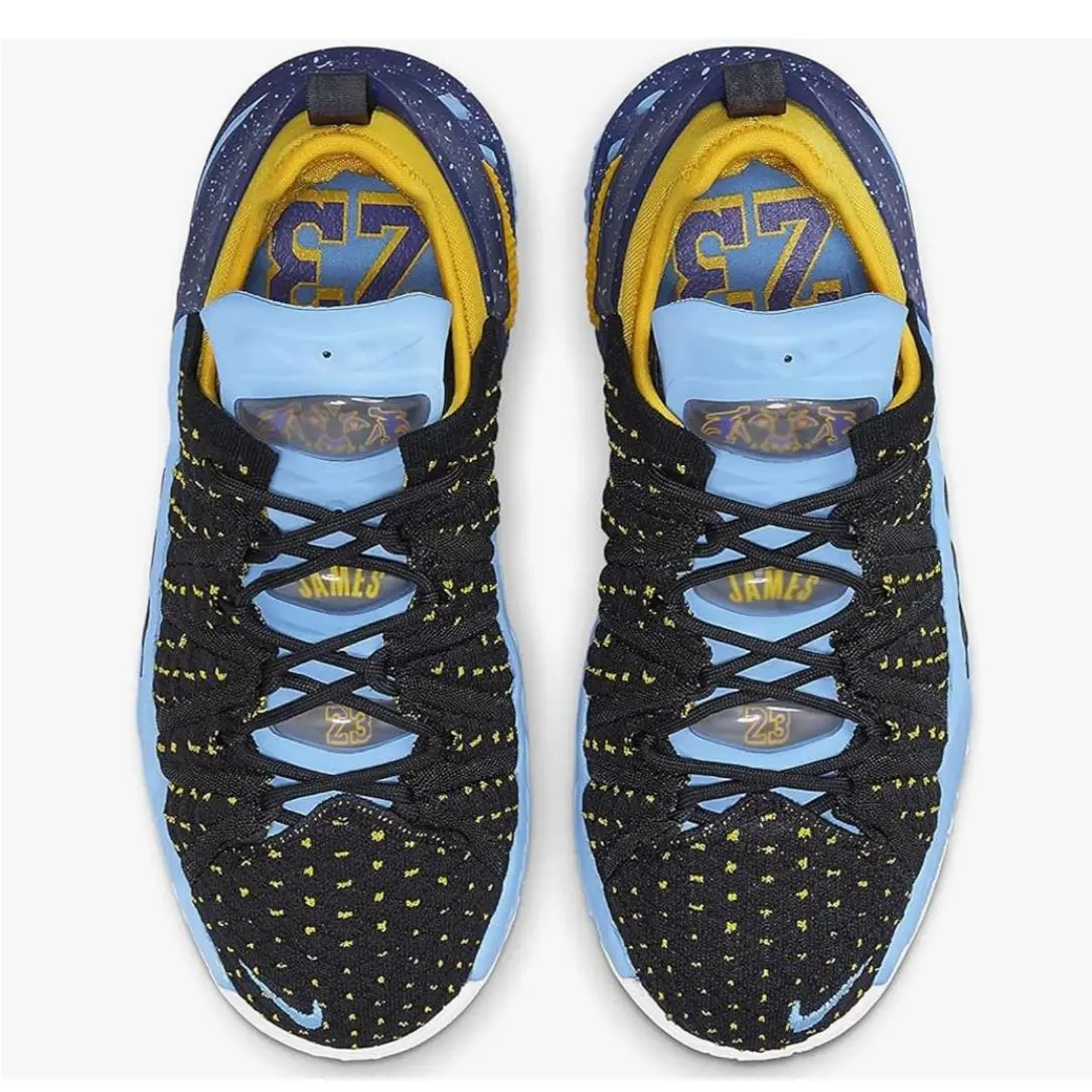 Nike shoes - Nike LeBron 18 - LeBron - CW2760 006 - Black/University Gold-Coast (UPC: 194958668112) 1